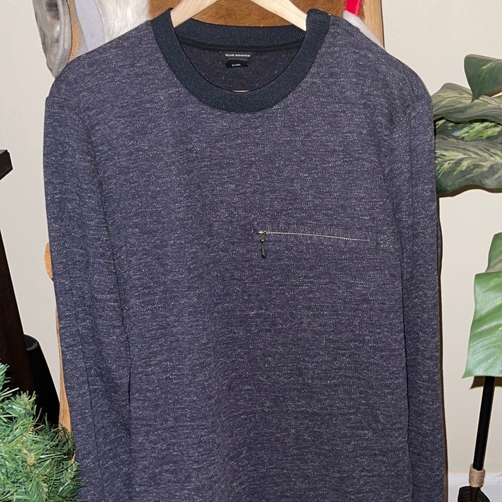 Club Monaco Blue Sweatshirt